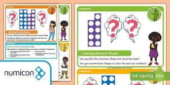 Numicon Shapes KS1 | twinkl.co.uk